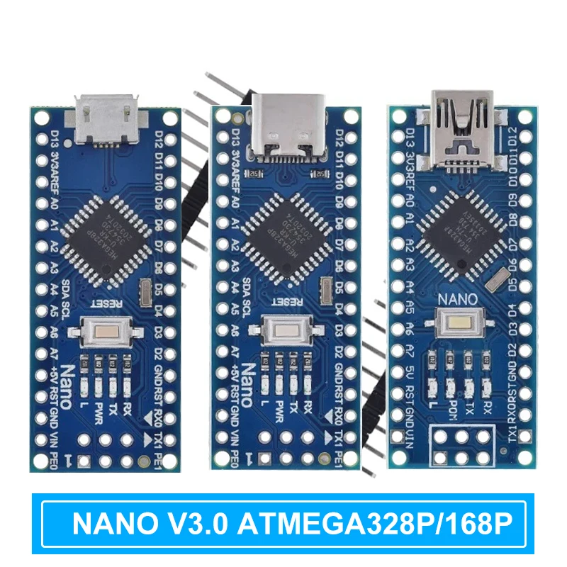 TZT Nano 3.0 с загрузчиком, совместимым нано-контроллером для arduino CH340, USB-драйвер 16 МГц, ATMEGA328P
