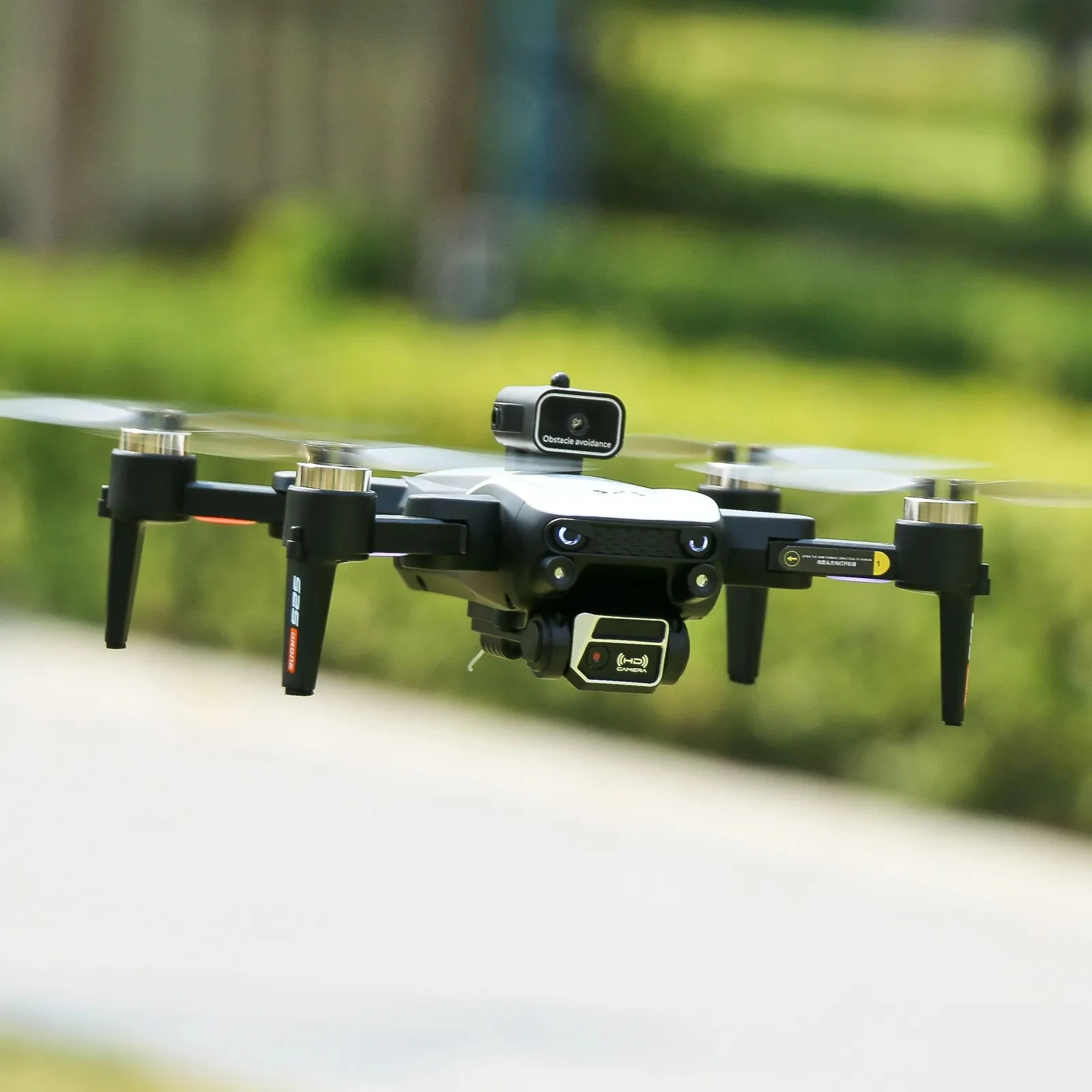 S2S Mini Drone 4k 8K HD Câmera para evitar obstáculos Fotografia aérea Motor sem escova Dobrável Rc Quadcopter Brinquedo infantil