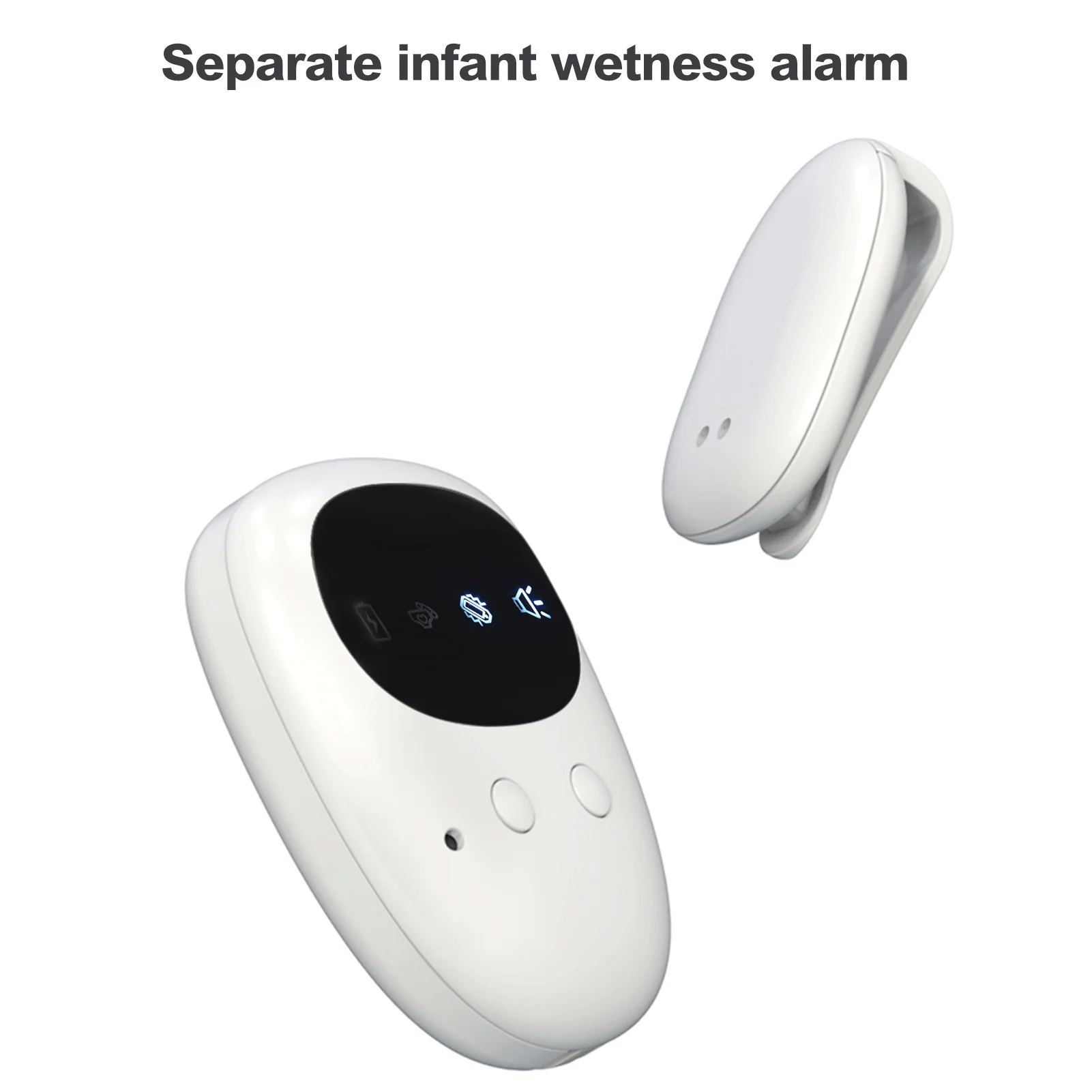 Alarma inalámbrica para enuresis, alarma para orinar con receptor para niños, Grils, niños, orinal, entrenamiento, cuidado de personas mayores, alcance de 10-20M, recordatorio de vibración