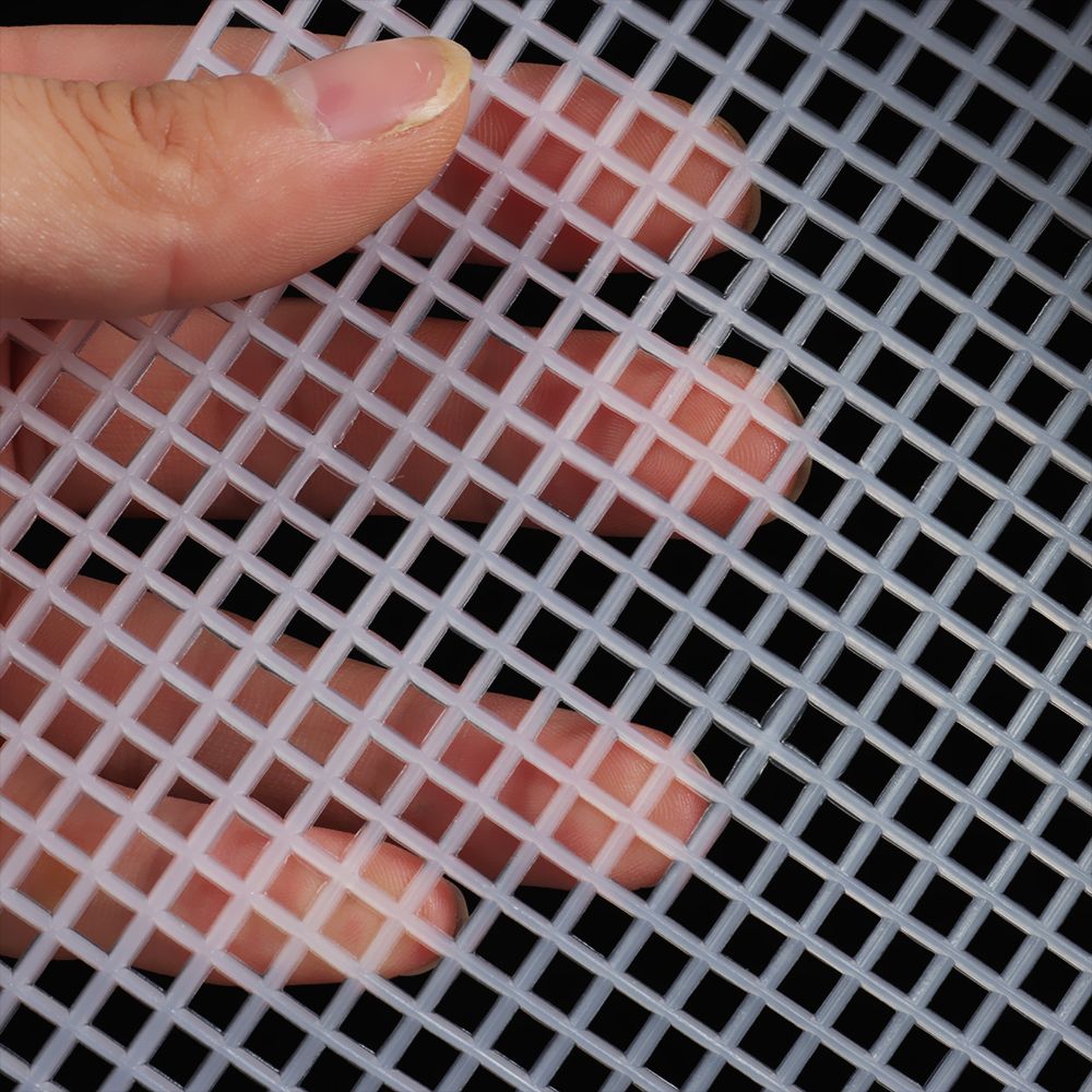 Grid Hook Crafts Handcraft Craft Supplies Plastic Mesh Cloth Bag Rug Thread Hook Hook Bags