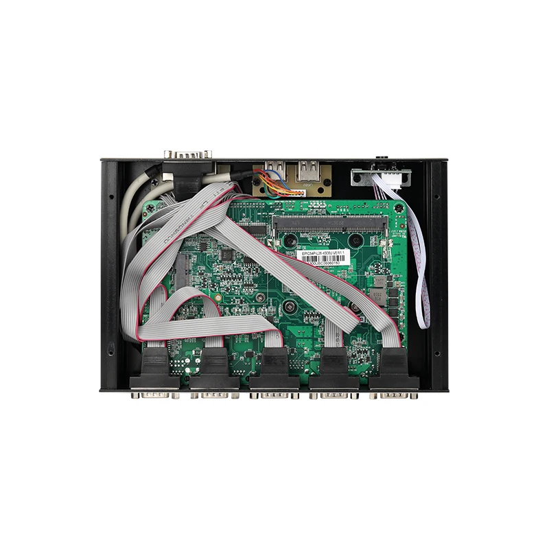Промышленный ПК XCY X26A 6xDB9 RS232 RS485 4xEthernet Intel Core i7-4600U i5-4300U i3-5005U 6xUSB HDMI VGA LVDS WiFi 4G SIM
