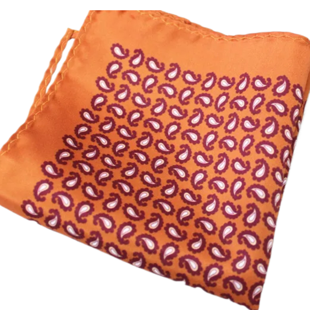 Платок из искусственного шелка Женский, квадратный, с рисунком в полотенце для сундуков