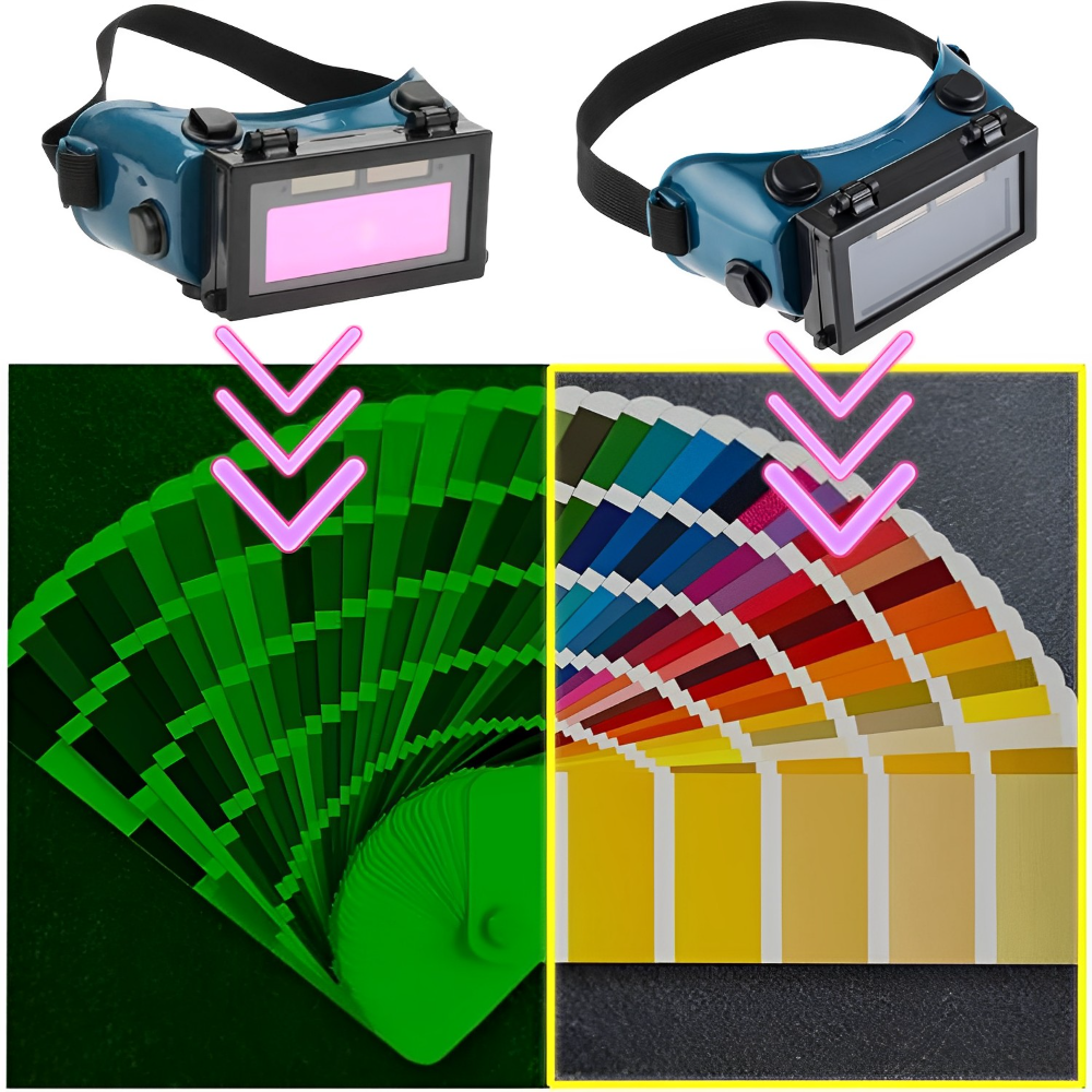 Solar Auto Darkening Welding Mask Welding Helmet Eyes Goggle/Welder Glasses Arc Protection Helmet for Welding Machine/Equipment