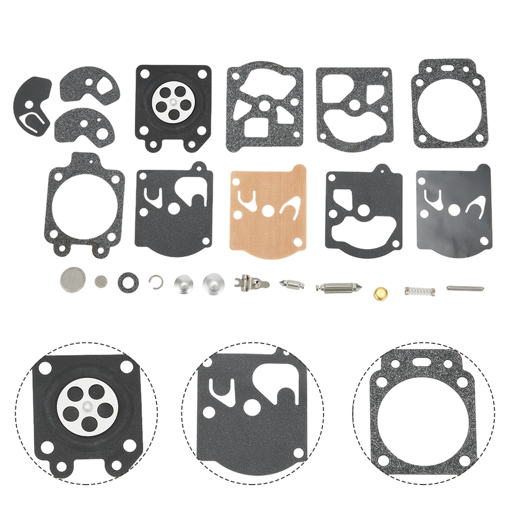 Repair For-Walbro Replacement Attachment Parts Carburetor Rebuild Kit Tool Carburetor WA WT Carbs Set Accessories Chainsaw Parts
