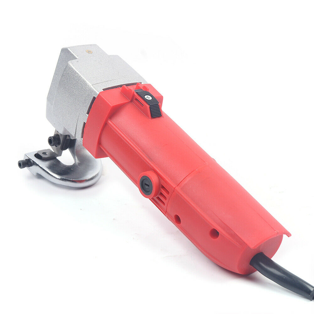 Tesoura elétrica de chapa metálica, 220V, 500W, isolamento duplo, manual, ferramenta profissional