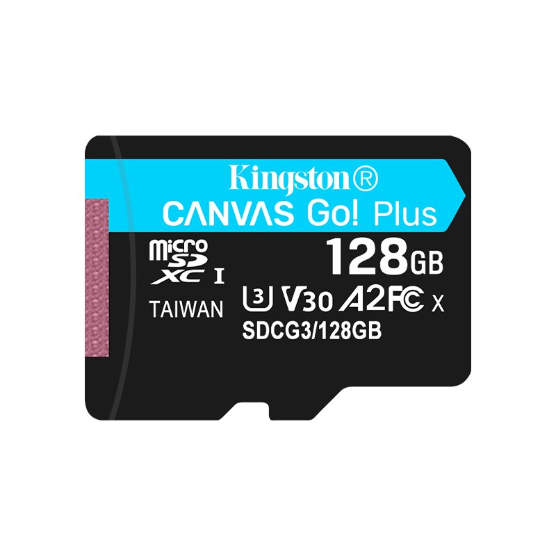 Kingston cartão micro sd cartões de memória sdcg3 64gb 128gb 256gb até 170 mb/s ler v30 u3 tf cartão flash c10 para smartphone