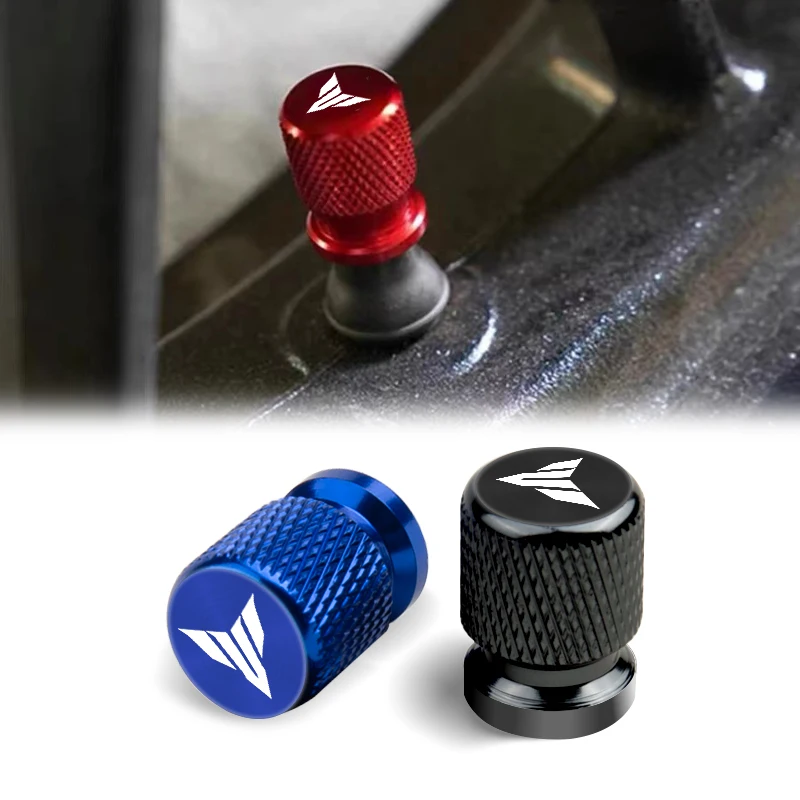 2 Stuks Motorfiets Accessoires Voor Yamaha MT09 MT07 MT10 MT03 Tracer 900 700 XSR700 XSR900 Ventiel Air Poort Stem Cover caps