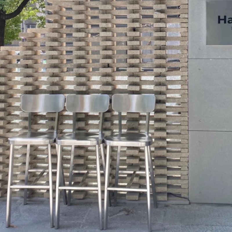 Island Dining Table Chair Lightweight Bar Accessories Chairs Kitchen Barbershop Backrest Banks Stool High Folding Mini Nordic