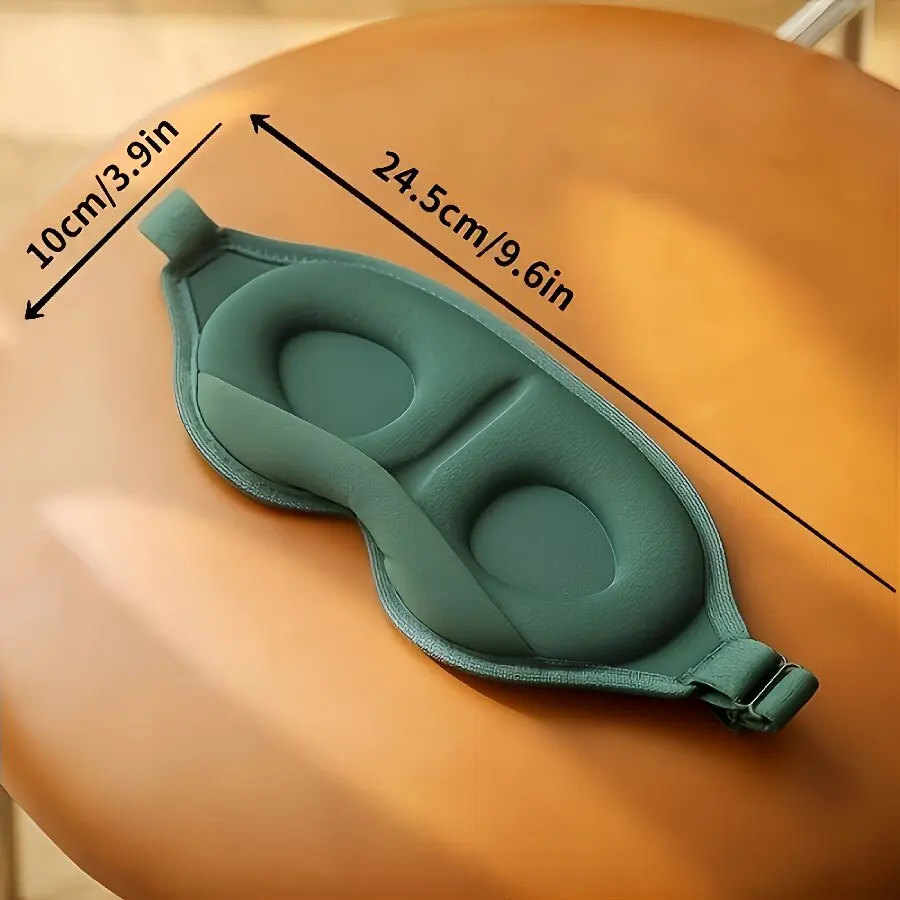 Máscara de olhos tridimensional 3D para dormir e sombreamento, especial para adultos, meninos e meninas, para aliviar a fadiga, respirável e