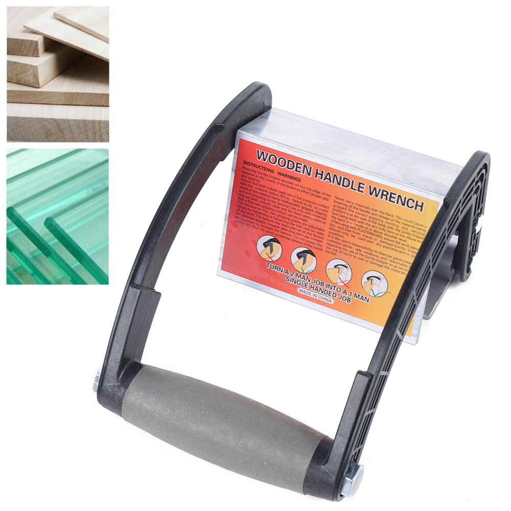 Board Lifter Gipskarton platte Holzplatte Hoch leistungs träger Lifter Tragegriff 50kg max Lift