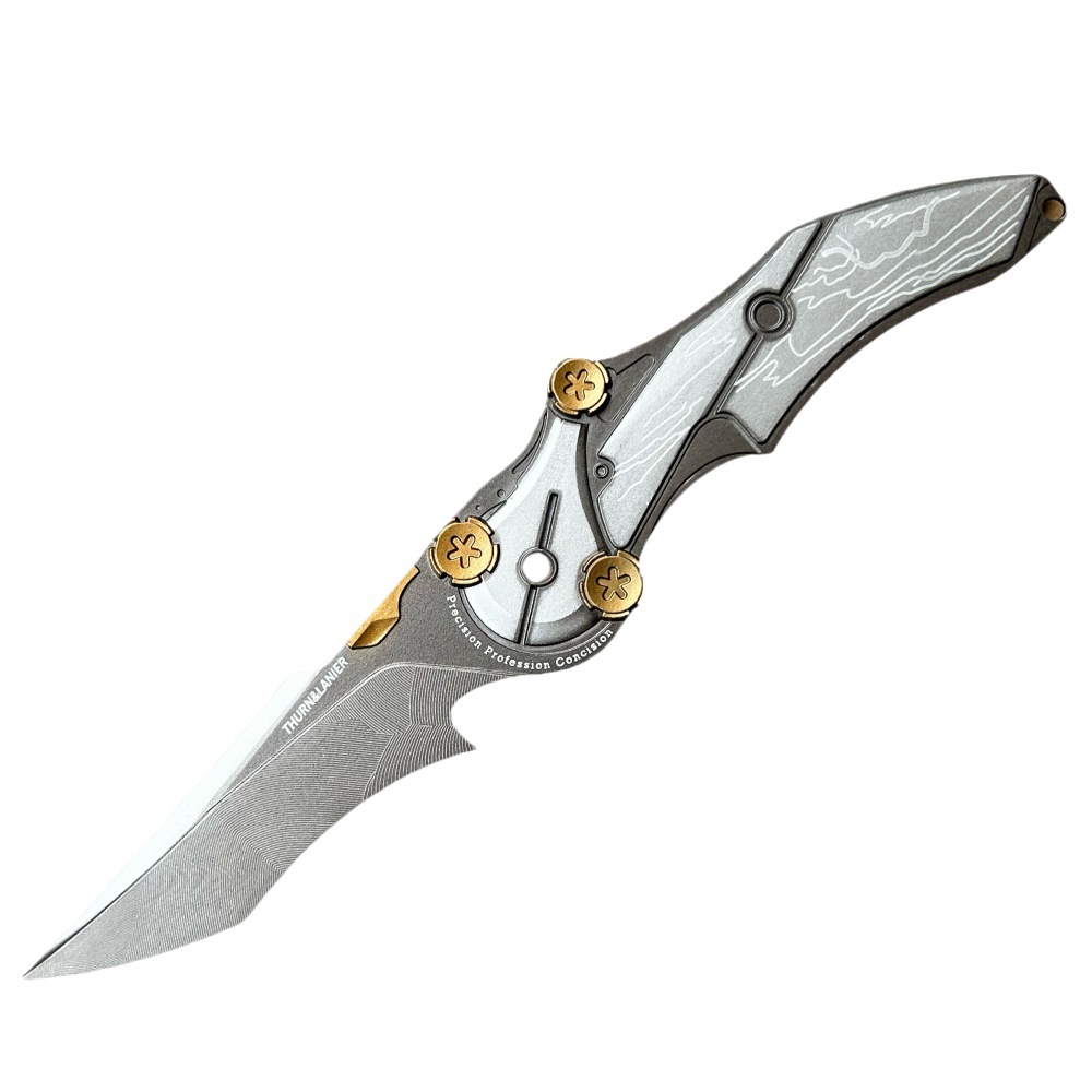 22CM Delta Force Game Peripherals Mercy Knife Not Folding Style Metal Weapon Model Outdoor Trainning Knife Melee Sword Toy Gifts