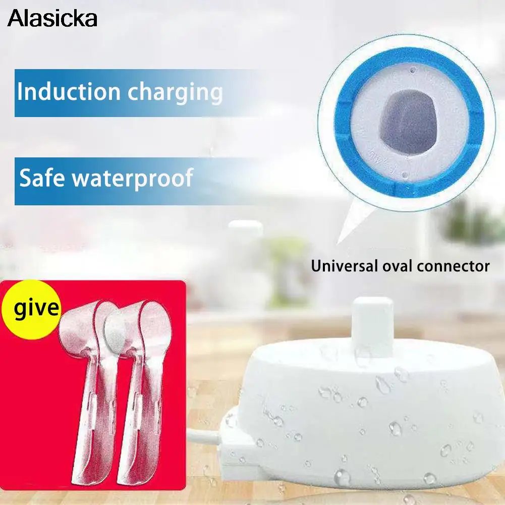 EU/Mỹ/USB Cắm Thay Thế Cho Răng Miệng B 3757 Series D12 D20 Bàn Chải Đánh Răng Điện Sạc Cảm Ứng Đế Sạc bộ Chuyển Đổi