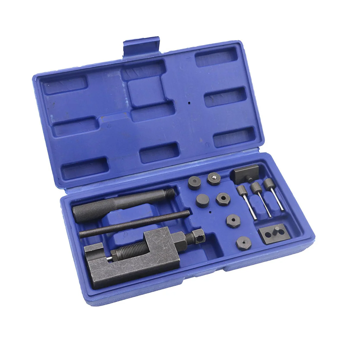 Motorcycle Chain Breaker Riveting Tool 6 pins Chain Cutter Riveter Bike Chain Pin Press Handle For 415/420/428/520/525/530/630