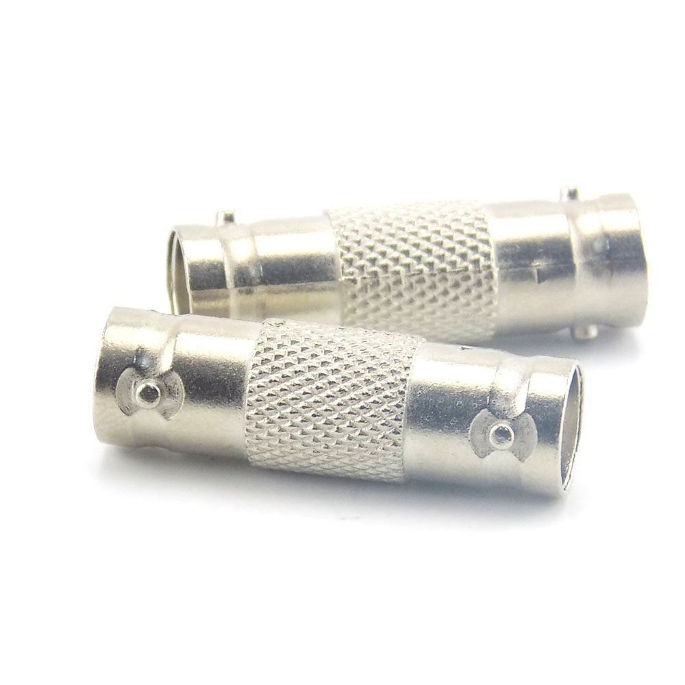 Conector BNC hembra de 10 piezas a BNC hembra, acoplador coaxial hembra, extensor de conector BNC para cámara IP CCTV AHD, vídeo de seguridad 10% w1