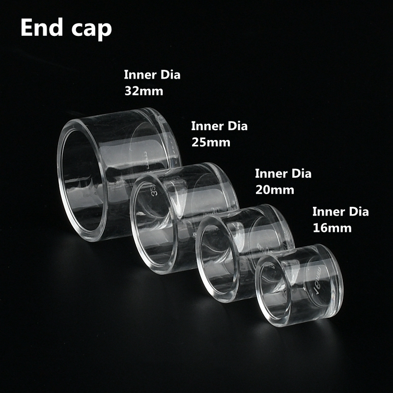 16 20 25 32 40 50 ミリメートルアクリルパイプ 90 度エルボ透明プレキシガラス魚水族館水槽アクセサリータンクティーウェイジョイント