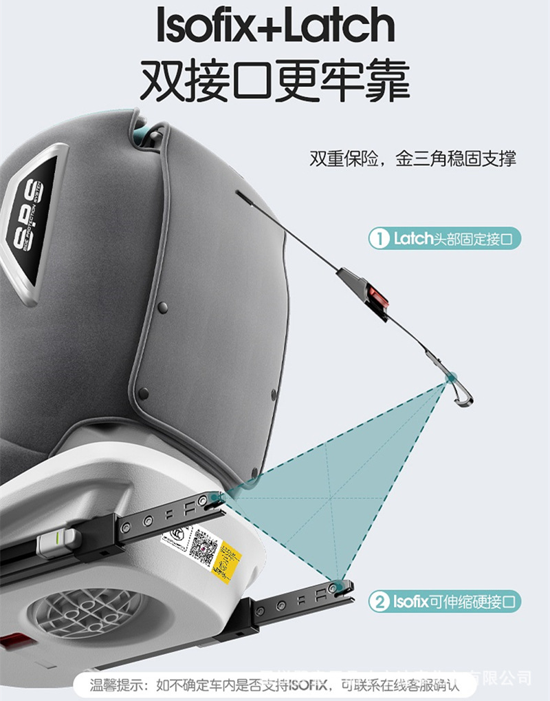 Детское автокресло с поворотом на 2022 градусов, на возраст 0-12 лет