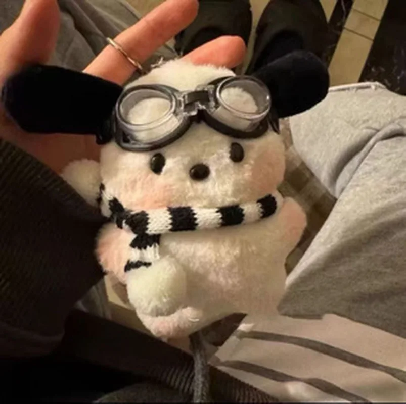 Breloczek Pochacco 2025 Sanrio Śliczna Laleczka Dziewczyna DIY Torba Kawaii Dekoracja Pokoju Poduszka Prezent dla Pary Śliczny Prezent na Boże Narodzenie