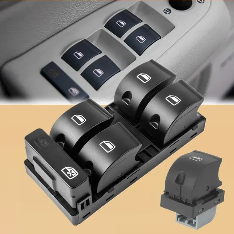 Car Electric Power Master Window Switch For Audi A4 B6 B7 A4 Avant A4 Quattro S4 Avant 2003-2008 8E0959851B 4F0959855A