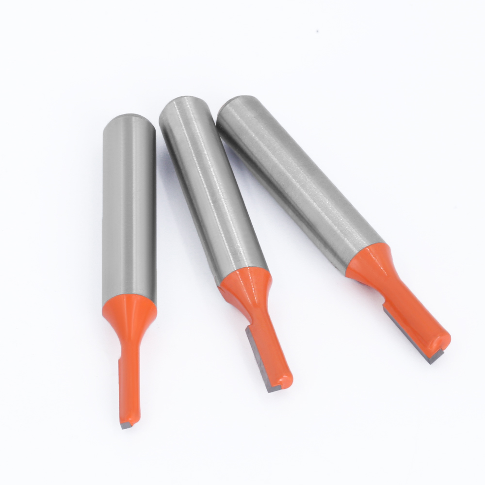 LAVIE 1pc 8mm Schaft Gerade Bit Wolfram Hartmetall Doppel Flöte Router Bits Fräser Für Holz Holz Werkzeug C08-002