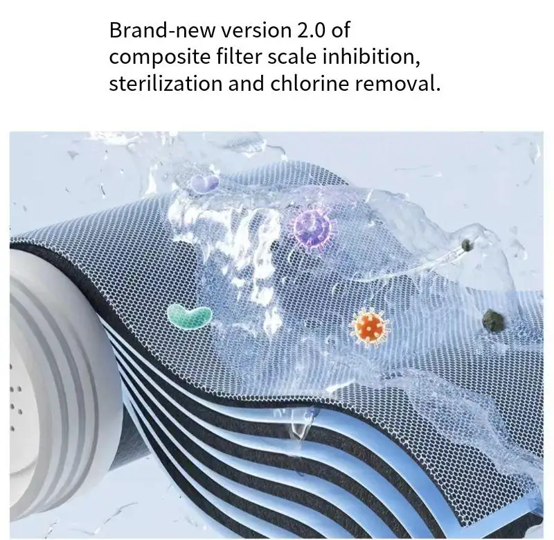 ใหม่ Youpin Water-power ฆ่าเชื้อก๊อกน้ําเครื่องกรองน้ําอัลตราไวโอเลตฆ่าเชื้อลึก 8 ขั้นตอน Fine กรองความร้อนก๊อกน้ํา