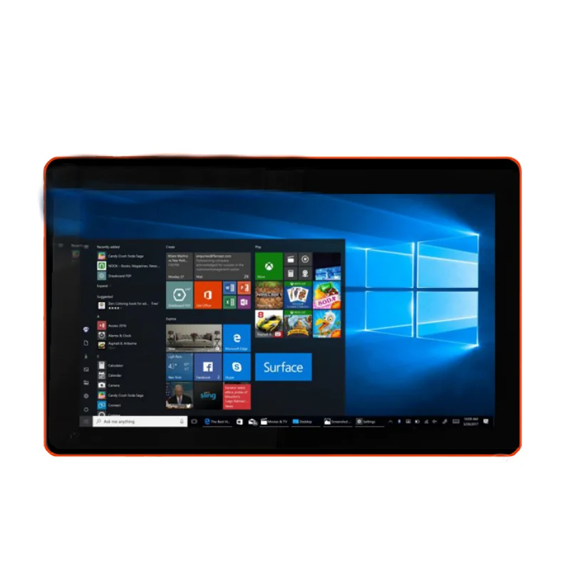Vendas 10.6 ''Windows 10 C24 Tablet PC 2GRAM 32GROM Z3735F CPU 1366x768 Tela IPS Quad Core WIFI USB 3.0 Micro USB 6600mAh