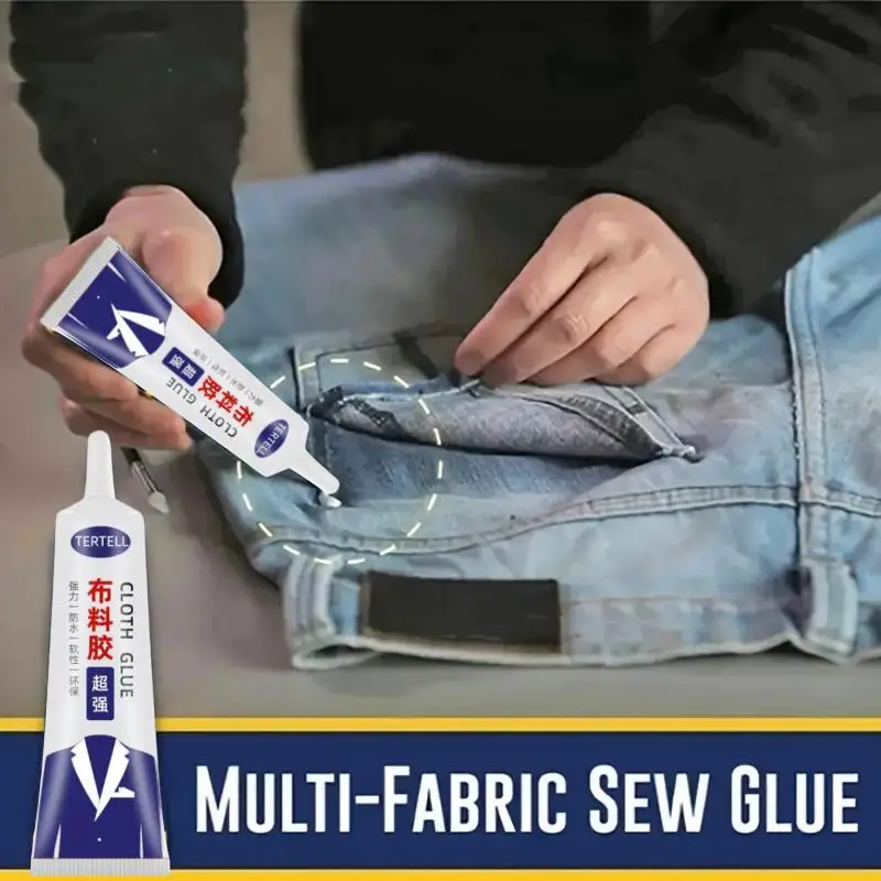 1/2pcs 50ml High Quality Multifunctional Seams DYM for Quick Bonding and Repair - Clothes, Denim, Artificial Leather, and Fabric