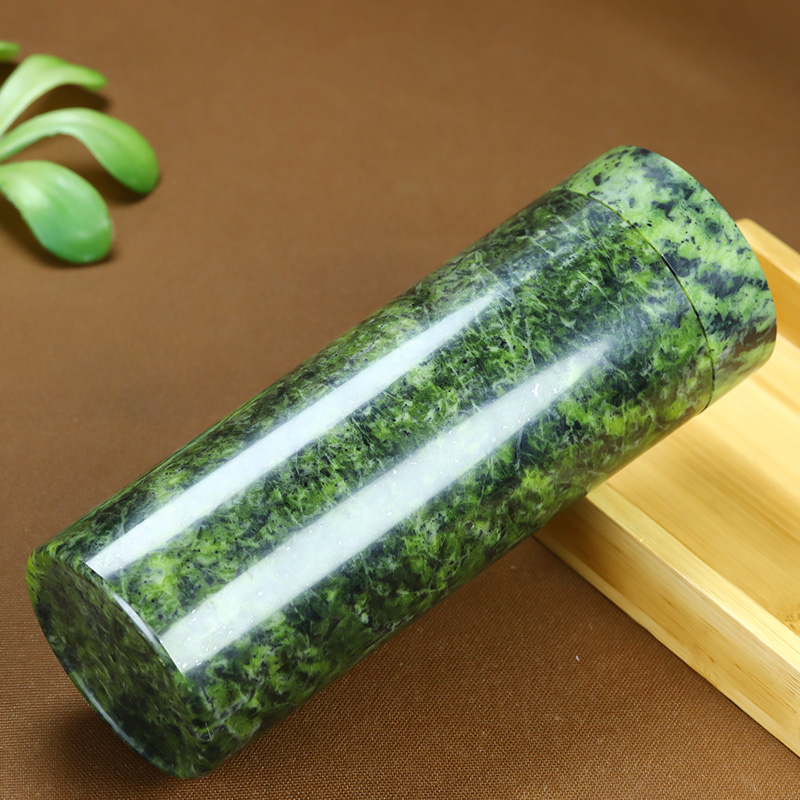 Medicina Natural Pura Rei Pedra Xícara De Chá, Copo De Água De Escritório, Conjunto De Chá De Jade De Saúde Magnética