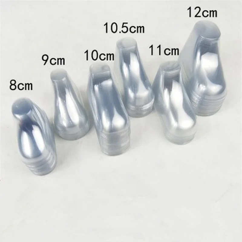 10 Chiếc Nhựa Trong Chân Cho Bé Màn Hình Baby Booties Shoes Tất Tủ Trưng Bày Giày Vớ Nhựa Trong Nhựa PVC