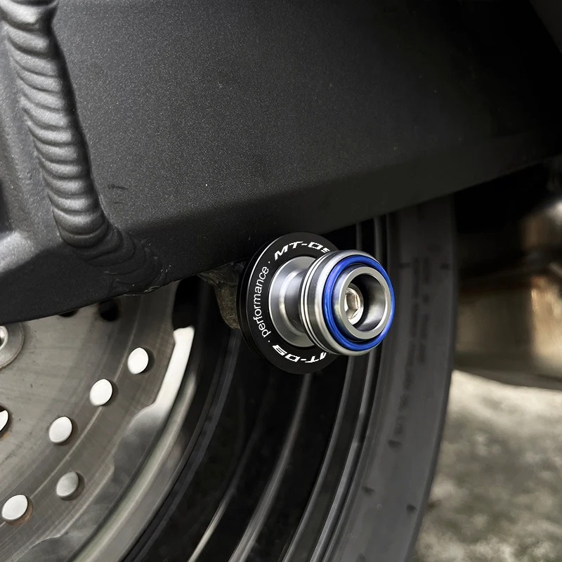 For Yamaha MT09 Tracer MT-09 SP 2014-2024 2025 M6 Motorcycle Accessorie CNC Aluminum Motorcycle Swingarm Spools M6 Stand Screws