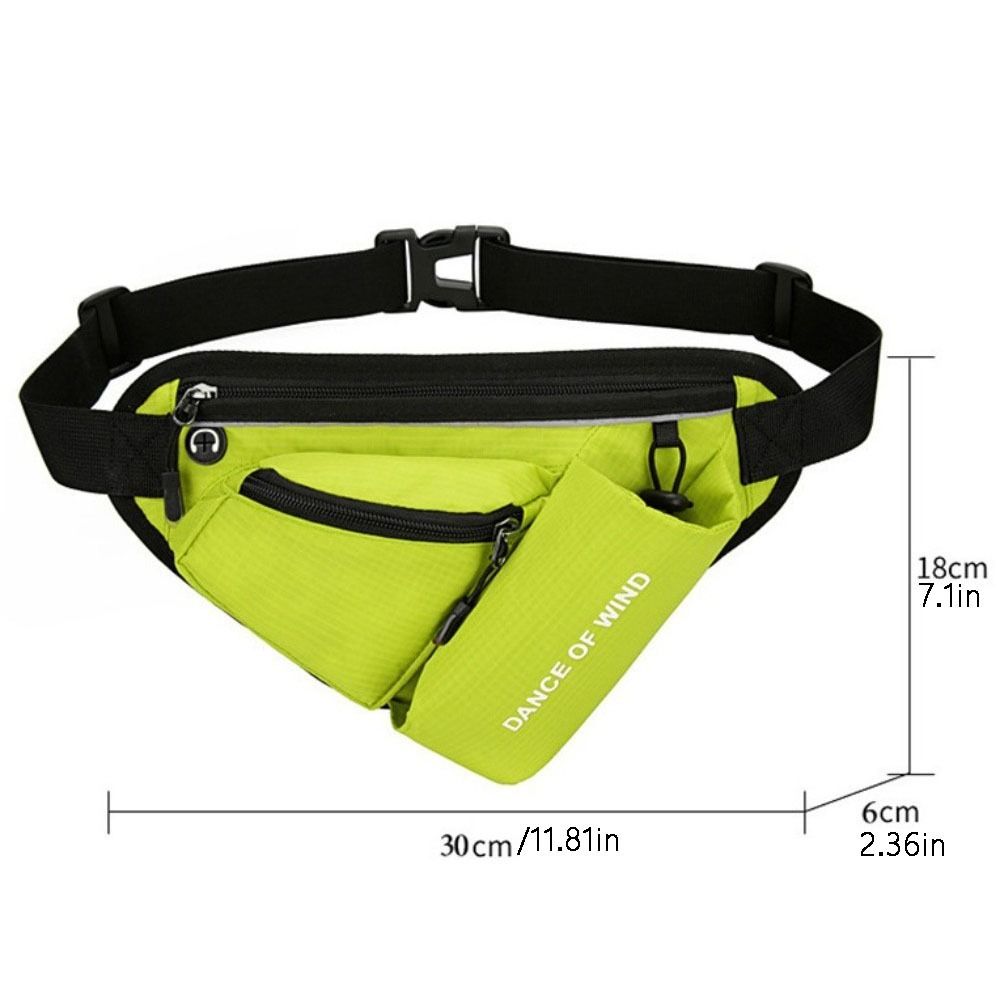Unisex Kettle Fanny Pack Breathable Multifunction Running Belt Waist Bags Large Capacity with Water Bottle Holder