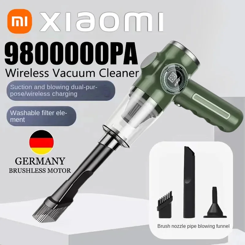 Xiaomi 9800000PA Vacuum Cleaner 5 in1 Wireless Automobile Wet Dry Dual-Use Super High Power Handheld Electric Appliance Cleaner