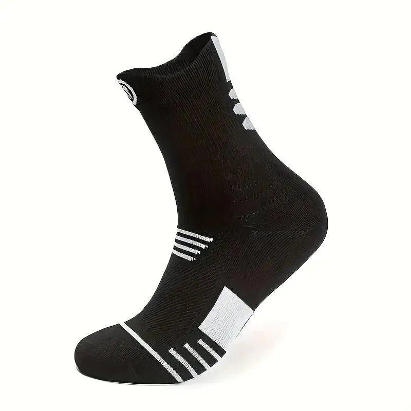 3 paia di calzini sportivi da uomo con vestibilità comoda e vestibilità comoda per gli sport all'aria aperta