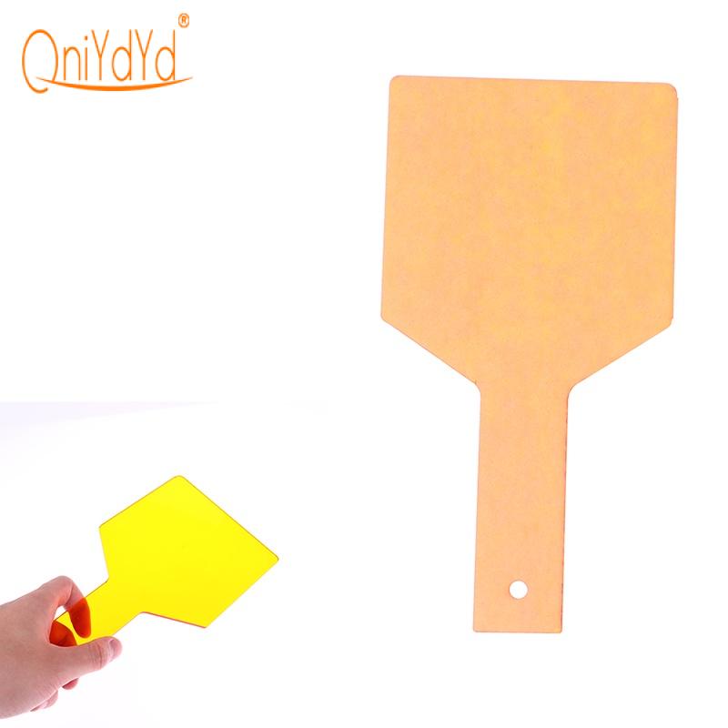 1Pc Dental Shade Board Eye Protector Hand Held Shield Plate Dentistry Lab Light Curing Lamp Filter Dentist Clinic Tool Shield