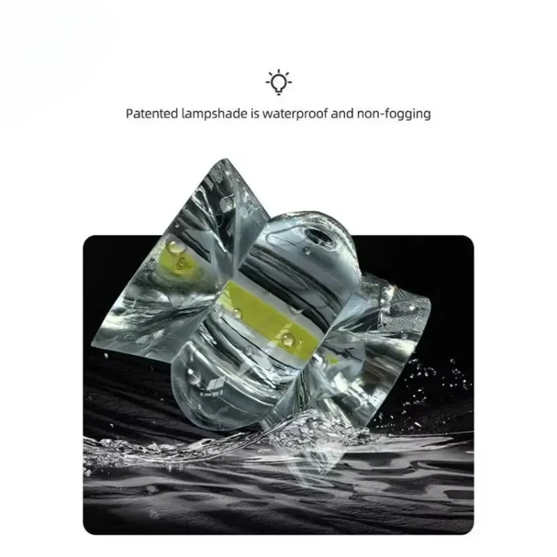 Lampada speciale di importazione a LED per lucidatura delle pareti Lampada angolare trasparente Lampada di accettazione per parete con perline Strumento ausiliario per lucidatura della vernice