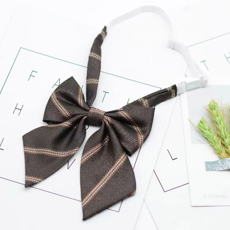 JK 유니폼 넥타이 보우 넥타이 프리 타이 보우 타이 학생용 유니폼 넥타이 솔리드 컬러 기본 소형 넥타이 롱 스키니 타이