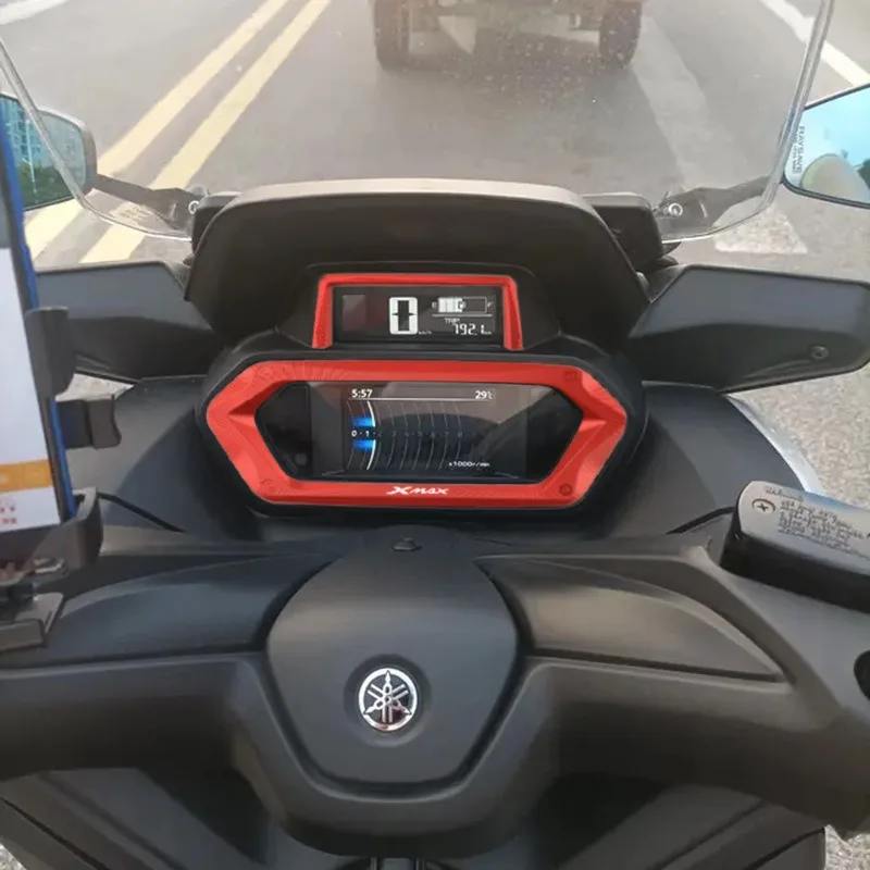 電気ドアロック装飾カバー,オートバイアクセサリー,ヤマハxmax300,xmax250,xmax400,xmax125,x max,xmax 300, 250, 125, 400