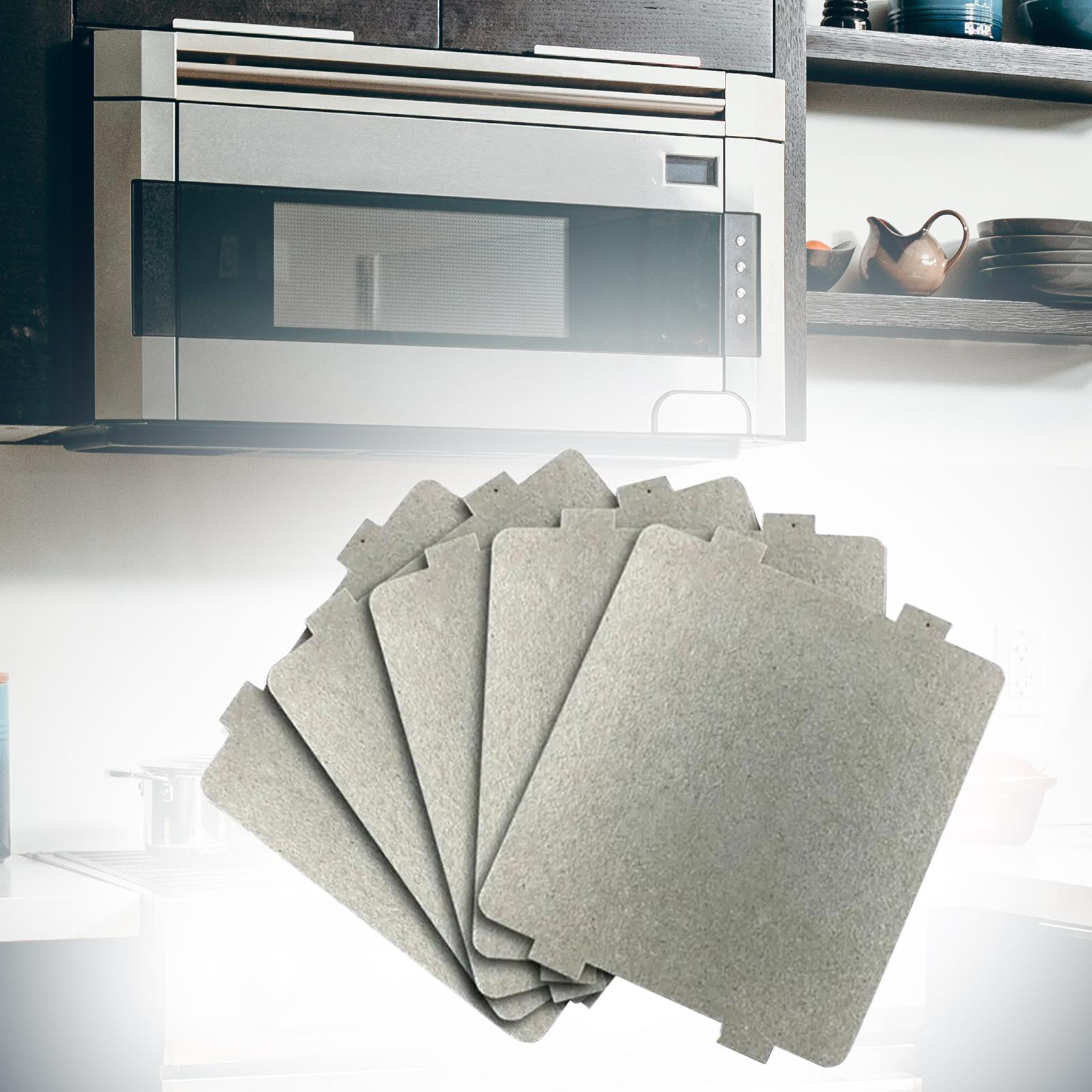 Universal Mica Plate Sheets, Waveguide Covers, Acessórios Microondas, Home Forno Reparação, Eletrodomésticos, Restaurante, 5x