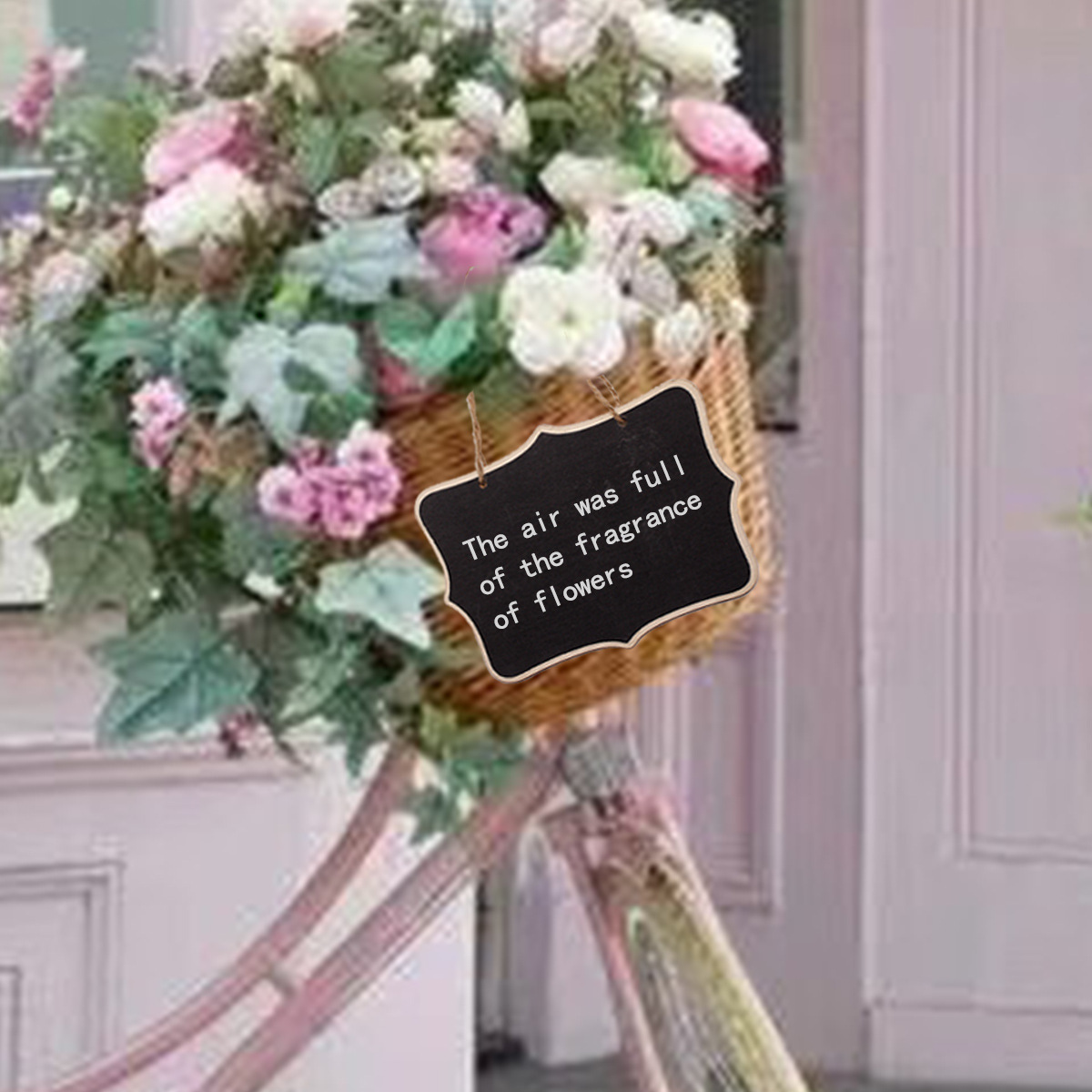 Bview Art 1 Piece Mini Size Home Office Decorative Chalkboard Kids Wooden Chalkboard Polygonal Cute Chalkboards