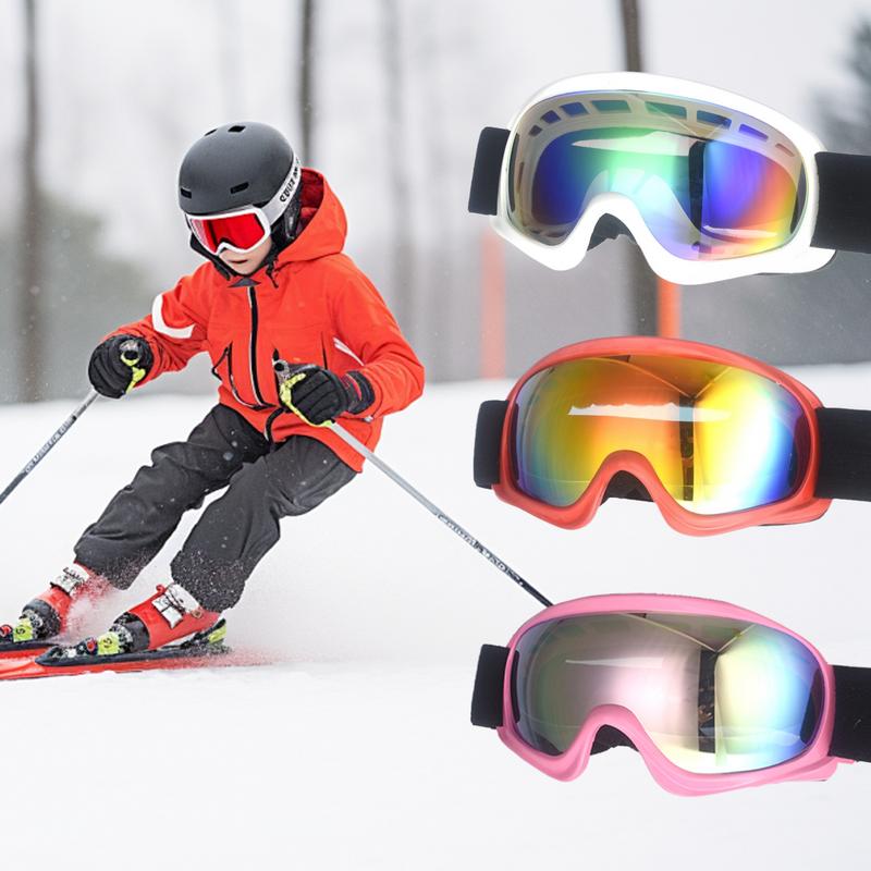 Kinder Anti-Fog Snowboard Brille Schnee Sport Brille winddicht Sport Ski HD Brille Schnee Brille Outdoor Ski Zubehör