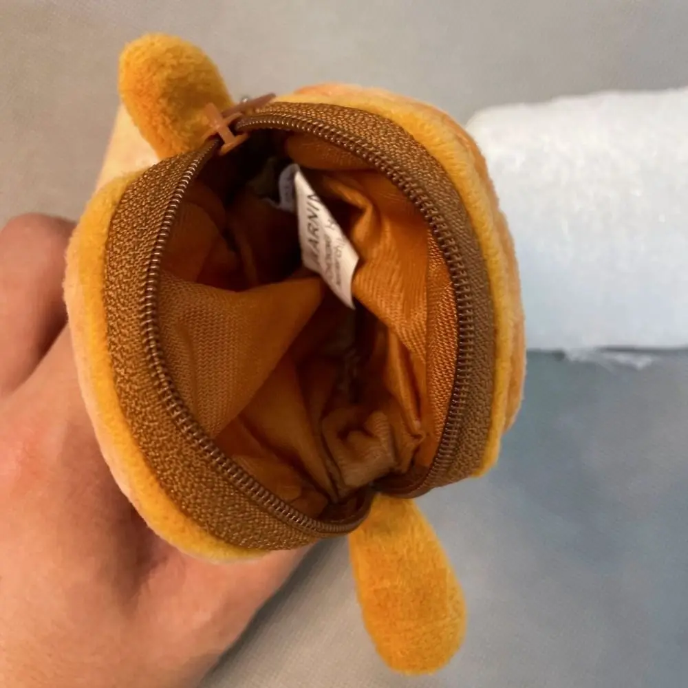 Cartoon Toastbrot Plüschtiere Kinder Münz geldbörse Kopfhörer tasche Münz schlüssel Tasche Puppen tasche Anhänger Geburtstag