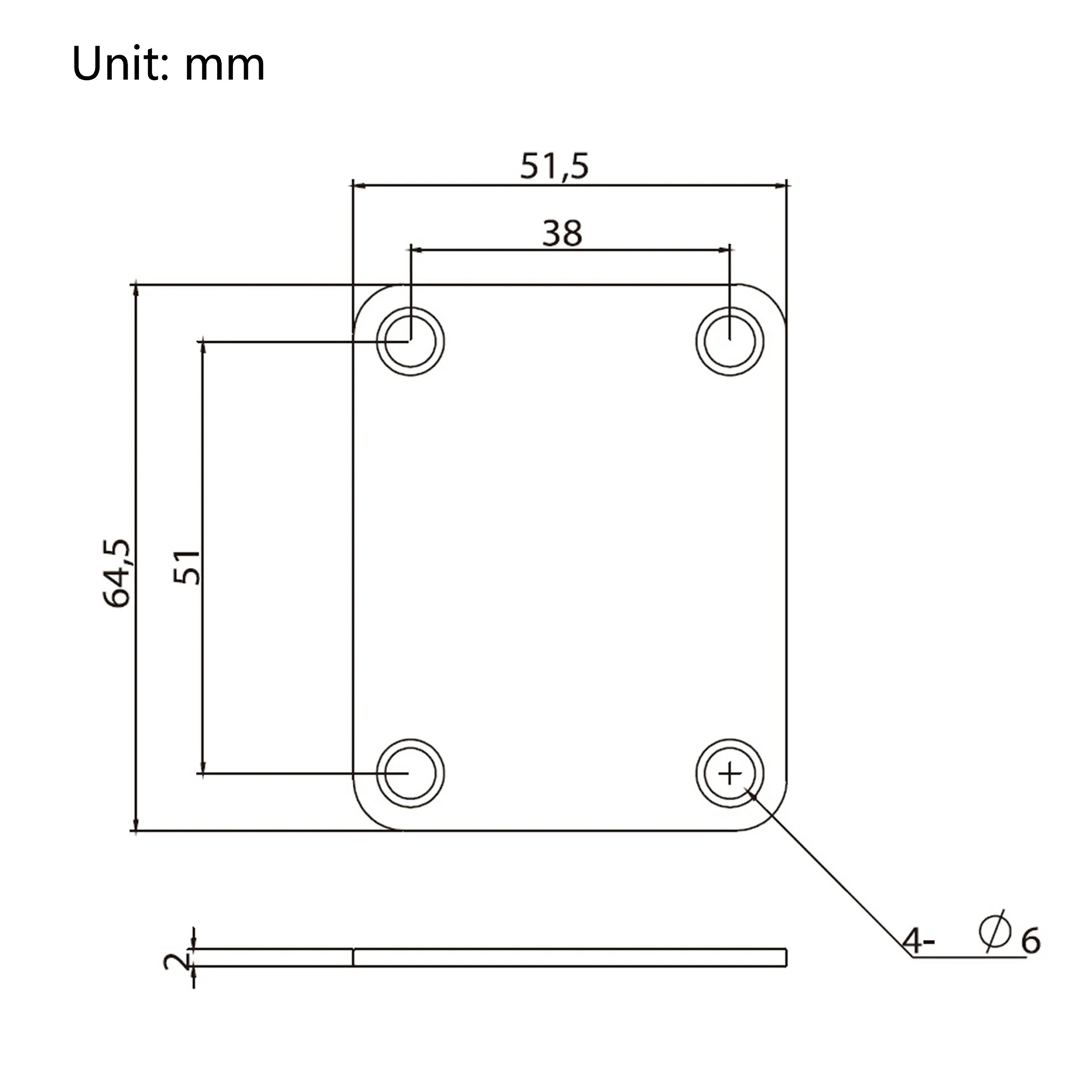 Placas de pescoço para guitarra elétrica, protetor de guitarra estilo vintage com parafusos, serve para a maioria das guitarras e baixos