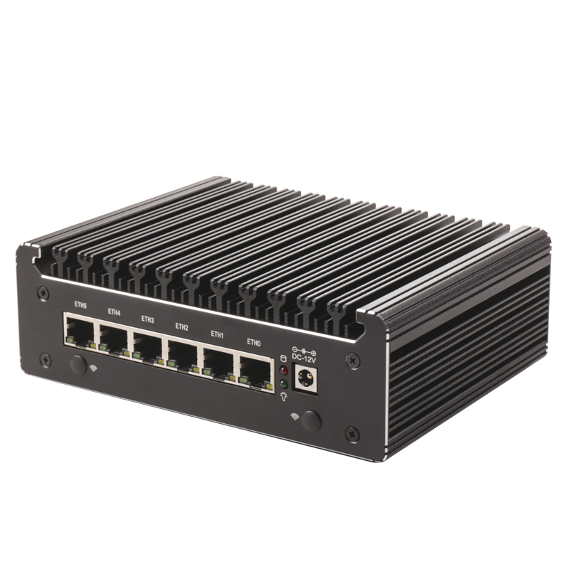 i3-1125G4 Pentium 8505 Intel N100 Firewall Computer Soft Router 6x2,5G i226 LAN NVMe Industrie Lüfterloser Mini-PC pfSense PVE ESXi