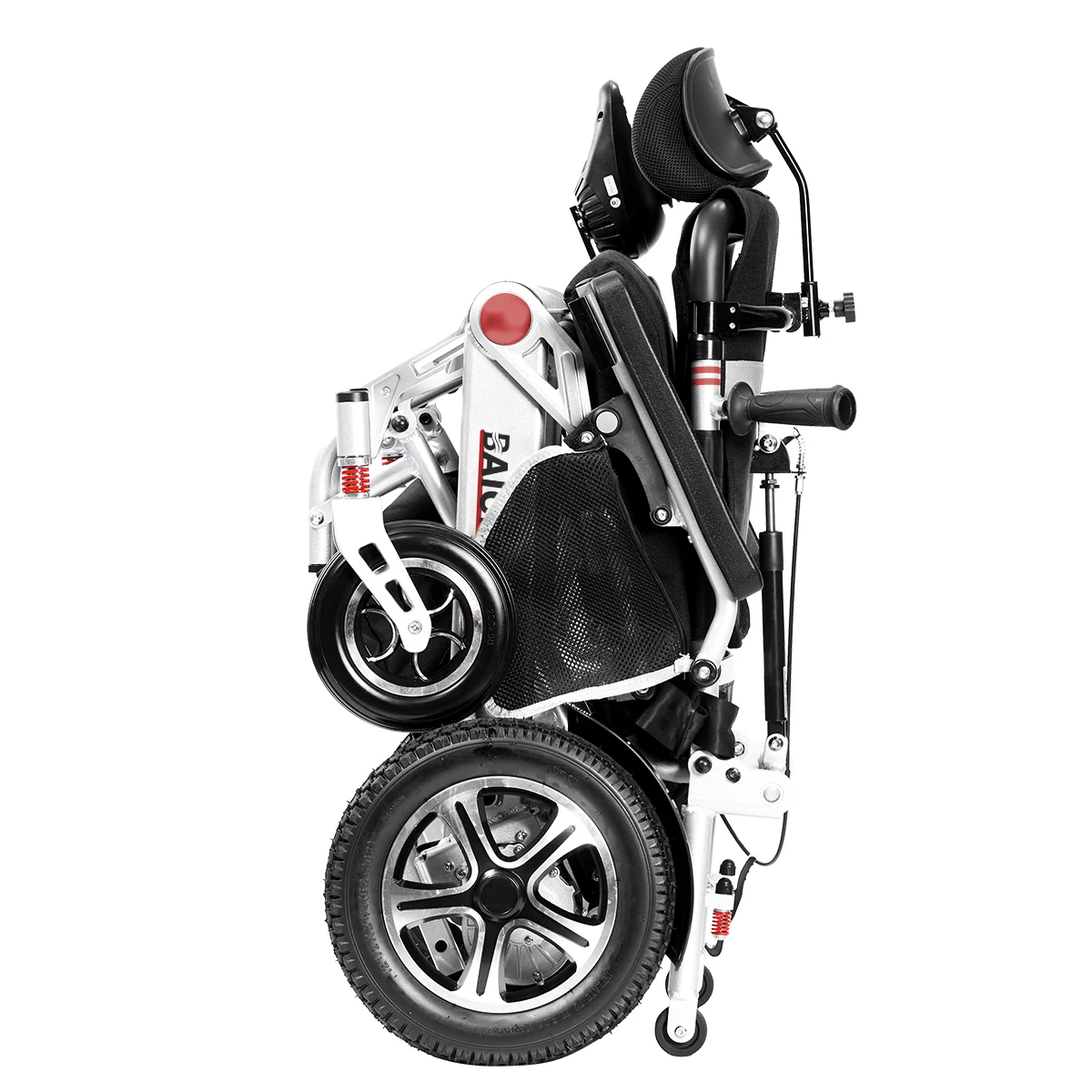 2025 Lightweight Silla De Ruedas Electrica Reclining Wheelchair Off Road Remote Control Aluminum Electric Wheelchair For Seniors
