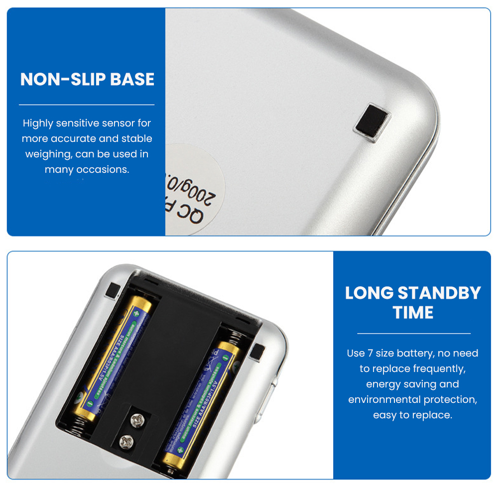 Clearance_Household Kitchen Hochpräzise tragbare tragbare elektronische Waage zum Wiegen von Schmuck_Continuous Updates