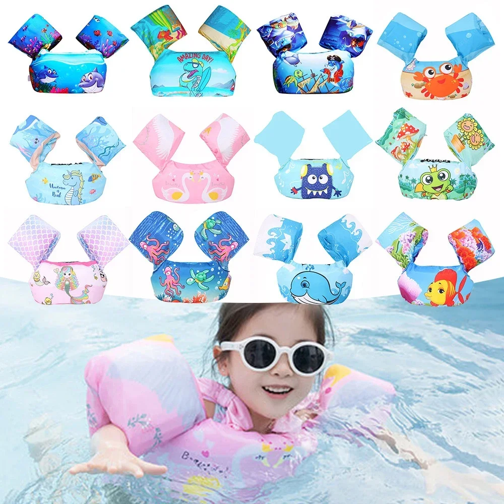 Kinderzwemvlotter EHBO kinderreddingsvest cartoon zwembad vlotter armband boei zwembad floa