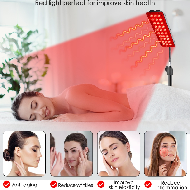 LED แสงสีแดง Healthcare โคมไฟสําหรับ Full Body Face ใกล้อินฟราเรดแสงซาวน่าสําหรับกล้ามเนื้อข้อต่อบรรเทา Beauty Health Gadget