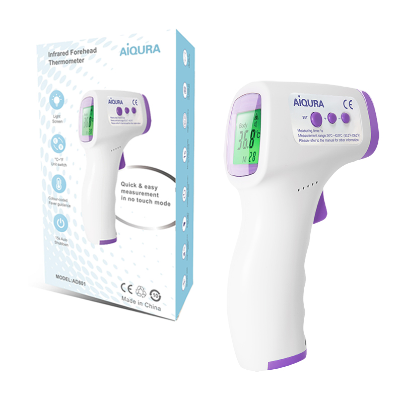 Termómetro digital para fiebre AJC, termómetro para fiebre de bebé, equipo médico, termómetro para bebé, termómetro infrarrojo médico