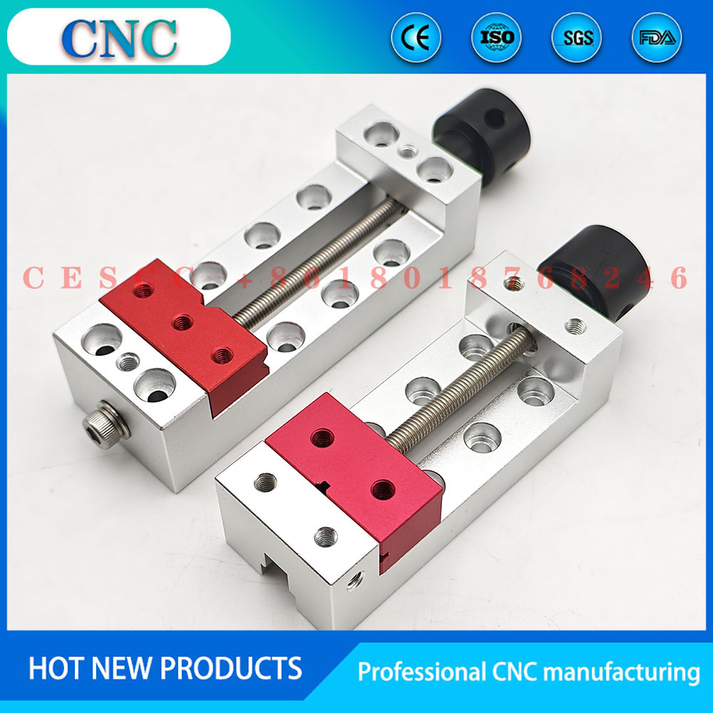 Mini Drill Press Vise 2.56-Inch Jaw Width Flat Clamp Bench Vise for Carving Engraving Machine Bench Drill Watch Repairing