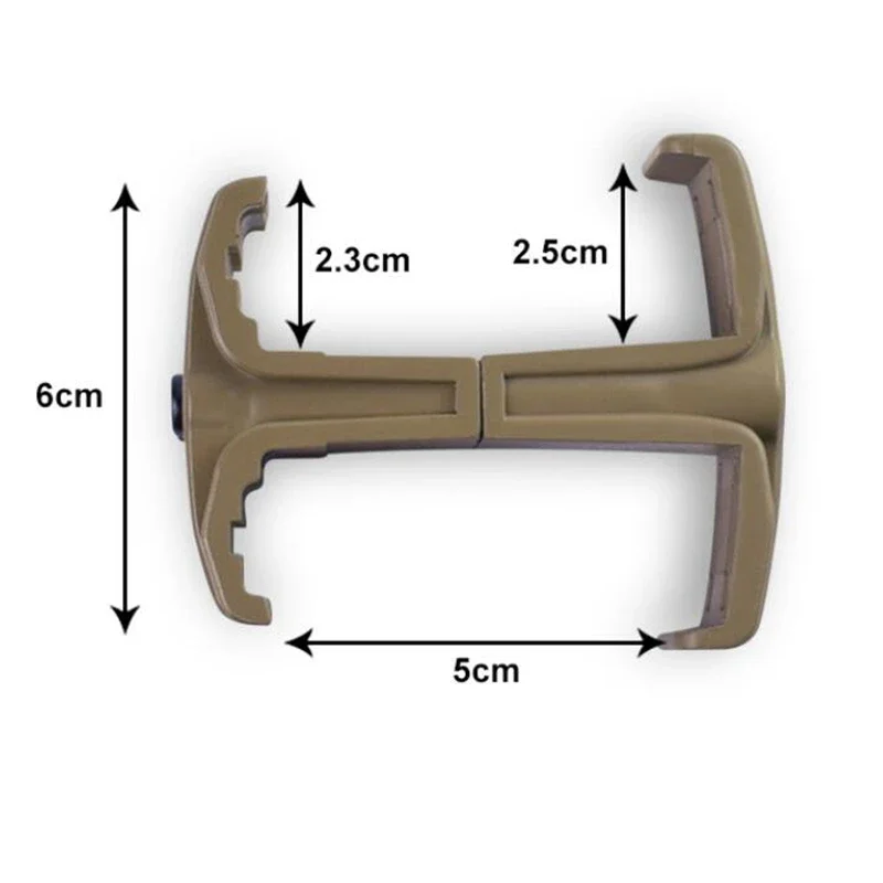 Universal Clip Rifle Dual Parallel Magazine for AK AR15 M4 Mag595 Airsoft Link Round Cartridge Speed Loader Gun Accessories