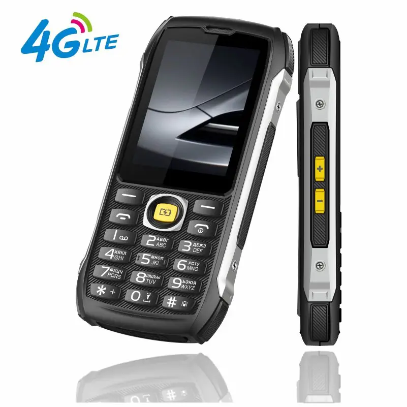 EAOR 4G LTE impermeable resistente batería grande powerbank teclado 2,8 IPS pantalla volumen tecla lateral linterna deslumbrante teléfono móvil